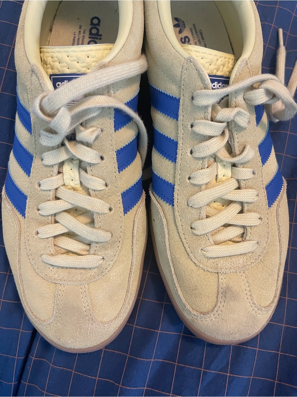adidas Yellow and Blue Men's Sneakers - Picture 8 of 11